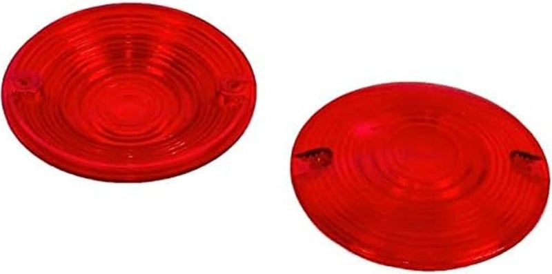 Vuzmode Motorcycle Turn Signal Lens Kit - Red - Image 2