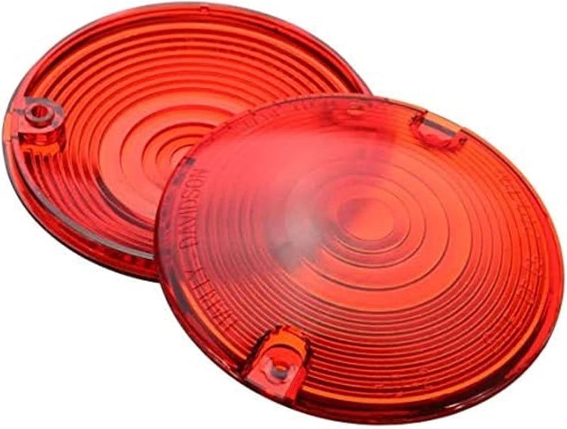Vuzmode Motorcycle Turn Signal Lens Kit - Red - Image 5