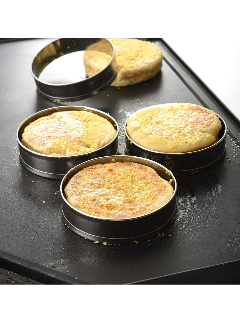 Norpro 3776 Stainless Steel English Muffin Rings, Set of 4, silver - Image 5