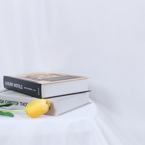 TRLYC White Photography Backdrop - 8 x 10 FT White Backdrop Background for Photography Photo Booth Backdrop for Parties Curtain Photographic Studio Photo Backgrounds - Image 5