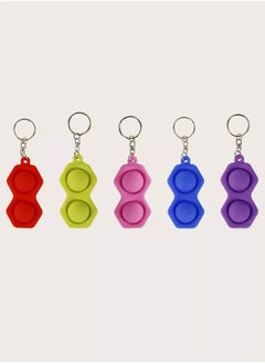 1pc Random Color Mini Simple Dimple Fidget Toy