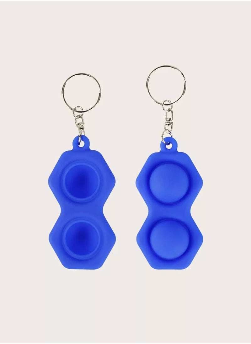 Generic - 1pc Random Color Mini Simple Dimple Fidget Toy - Image 1