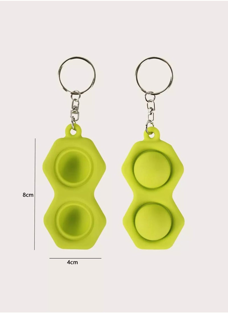 Generic - 1pc Random Color Mini Simple Dimple Fidget Toy - Image 1