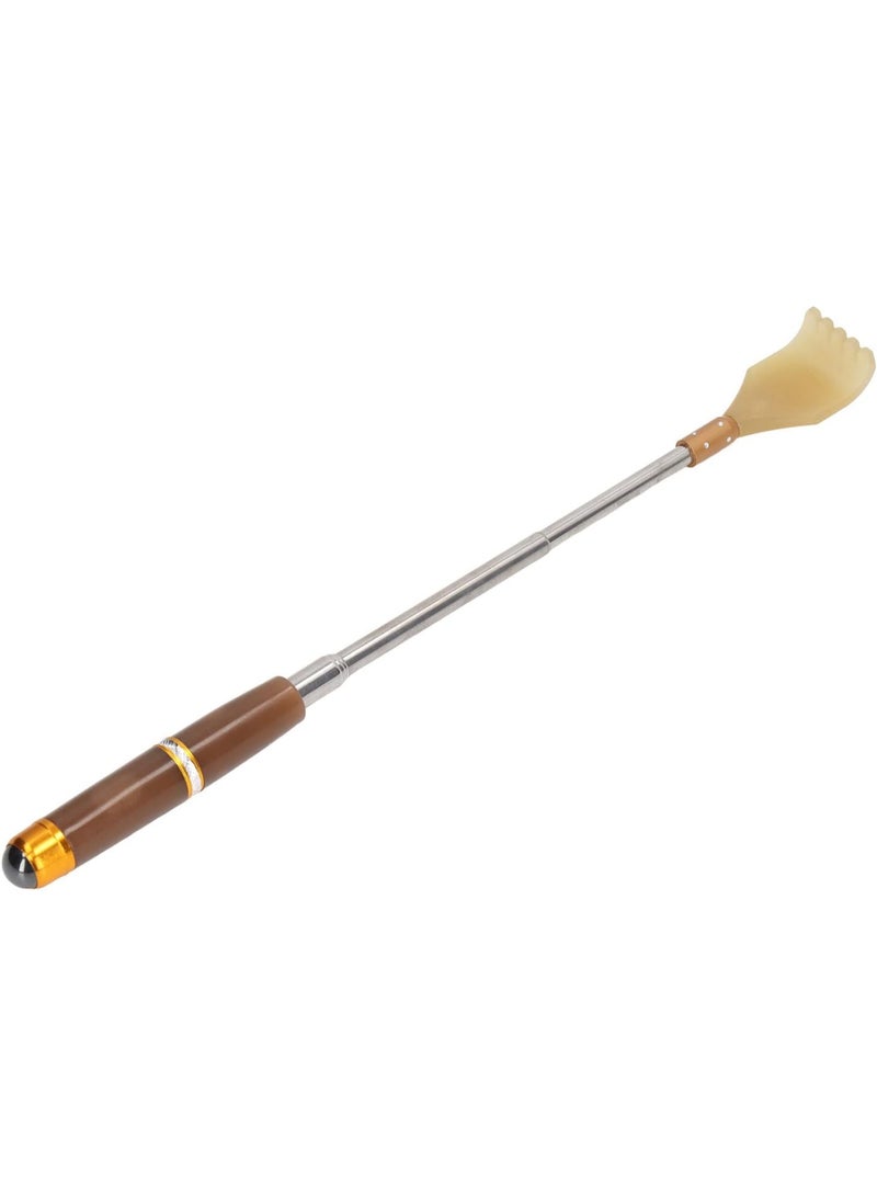 Back Scratcher for Men Women Adults, Portable Back Massager Tool with Roller Ball, Body Scratcher Massager with Anti-Slip Handle for Dad Gift - Image 2