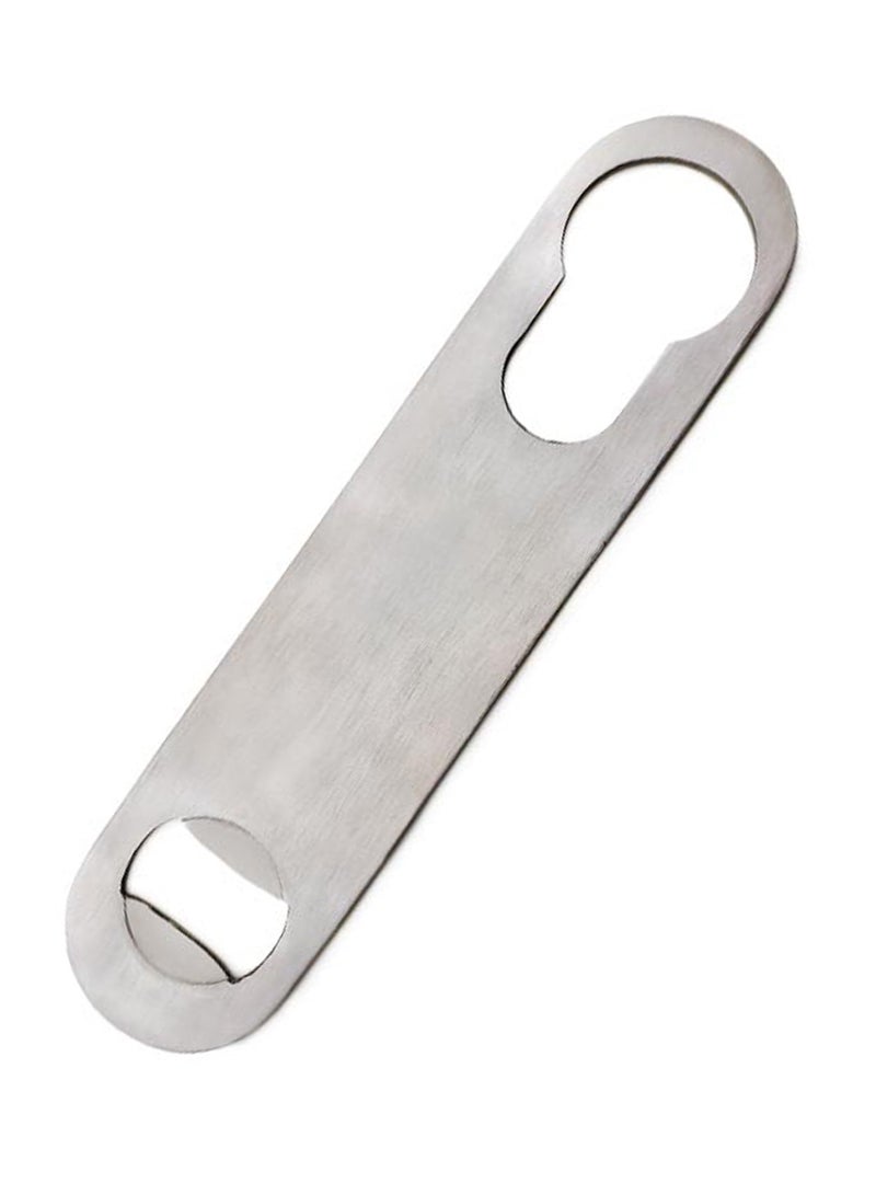BarPros BarPros 7-Inch Stainless Steel Bottle Opener with Matte Finish  - Image 2