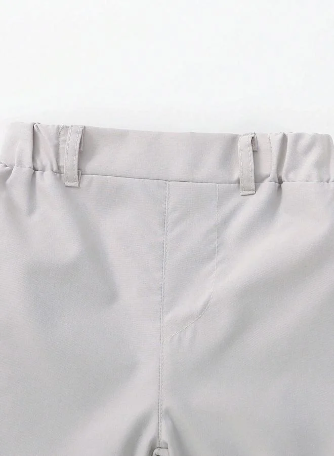 Take Two  Boys Checked Short Sleeve Shirt And T-Shirt With Shorts Set for Men | Best Price UAE