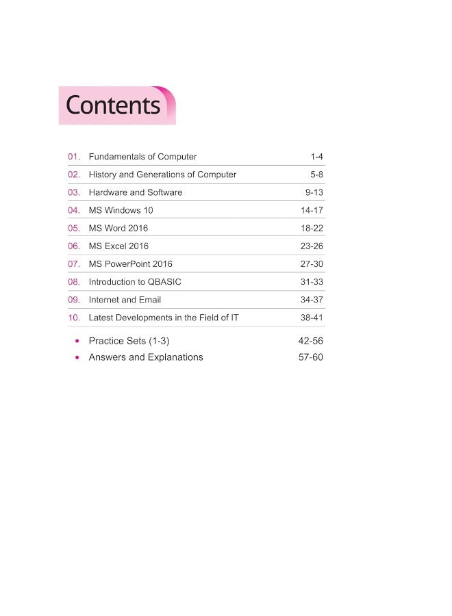 Arihant Bloom Olympiad Ace Computer Class 6 | A Comprehensive Practice Book for School Olympiads & Talent Search Exams | For 2025 Exam  - Image 3
