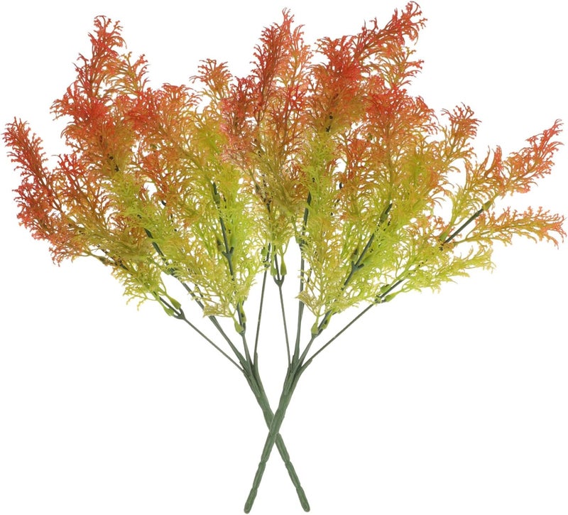 NUOBESTY 2pcs Artificial Greenery Stem Decor Realistic Faux Plants for Decoration for Home Office Projects Adds Color and Serenity to Any Space - Image 1