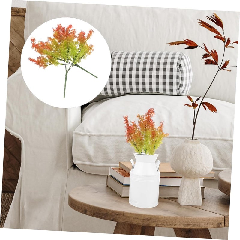 NUOBESTY 2pcs Artificial Greenery Stem Decor Realistic Faux Plants for Decoration for Home Office Projects Adds Color and Serenity to Any Space - Image 2