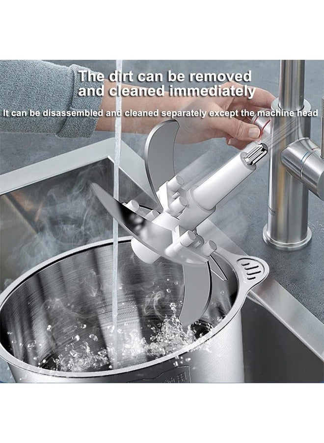Captaintech Electric Meat Grinder,3 Liters with Variable Speed,Made of Stainless Steel,Handles Meat/Vegetables,Suitable for Home/Restaurant/Kitchen  - Image 3