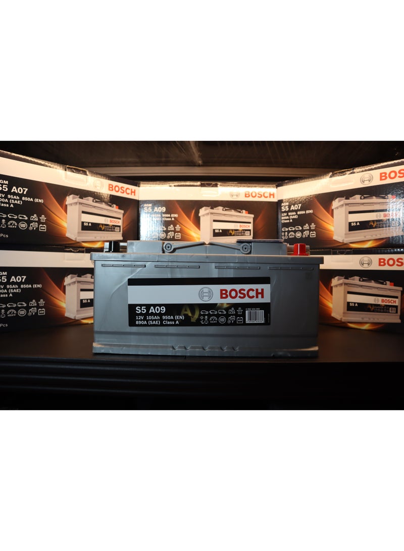 Bosch 105 Amp AGM Battery - Image 3