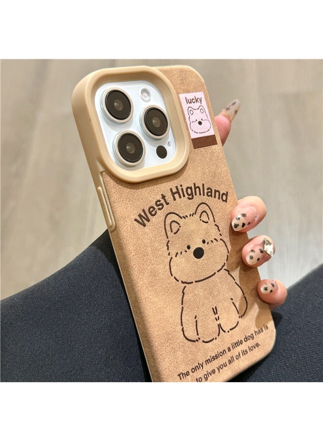 NIBEMINENT English West Highland Terrier Protective TPU Case Cover For iPhone 16 - Image 3
