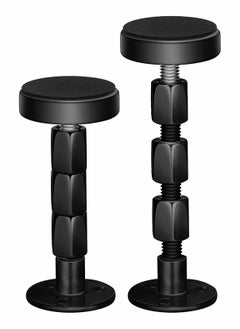 Y&D Black Adjustable Bed Frame Anti-Shake Tool, Headboard Stoppers  - Image 1