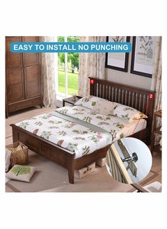 Y&D Black Adjustable Bed Frame Anti-Shake Tool, Headboard Stoppers  - Image 4