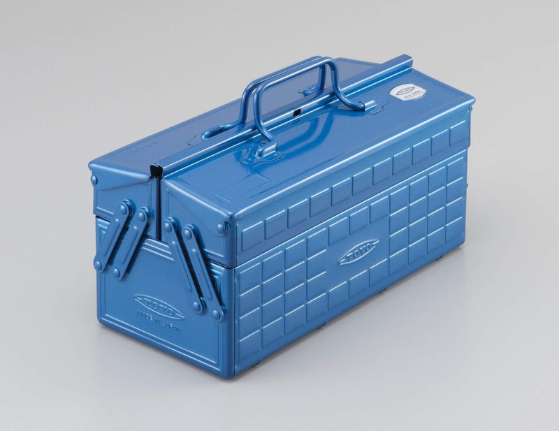 Toyo ST Tool Box with 2 Cantilever Tray ST-350-B - Image 1