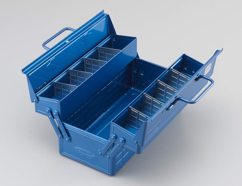 Toyo ST Tool Box with 2 Cantilever Tray ST-350-B - Image 4