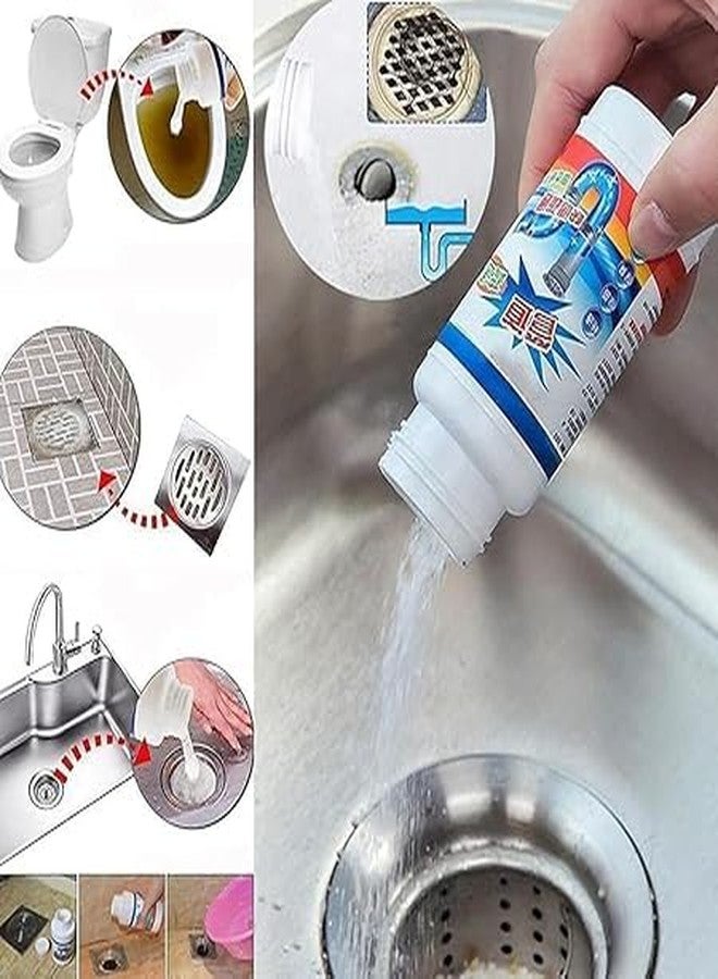 SHOPYSTAR Powerful Sink Cleaner Powder - Removes Drainage Blocks, Hair, and Residue - Ideal for Home, Bathroom, Toilet Pipes - Effective Pipe Cleaning And Unblocker Solution (Pack Of 2) - Image 3