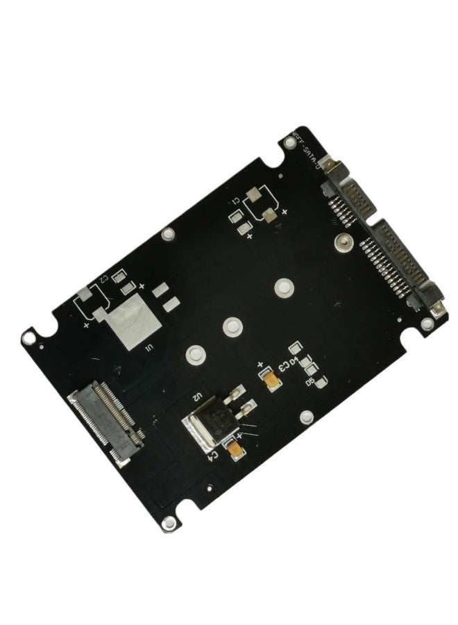 Ngff To Sata Dual-use Adapter Card Mini Sata To Converter Card Msata Digital Computer Accessories-Color:CS-D1 - Image 1