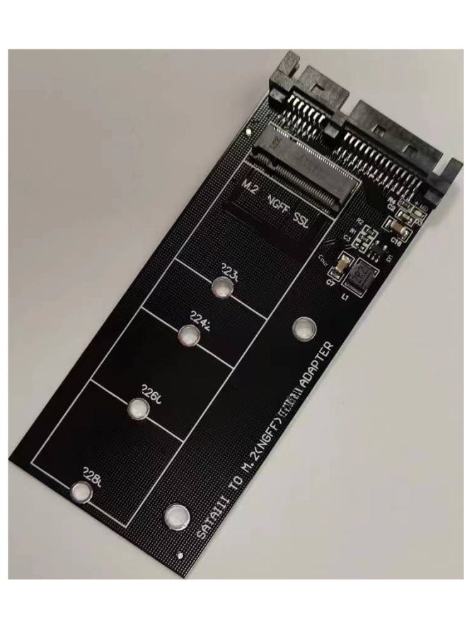 Ngff To Sata Dual-use Adapter Card Mini Sata To Converter Card Msata Digital Computer Accessories-Color:CS-D1 - Image 5