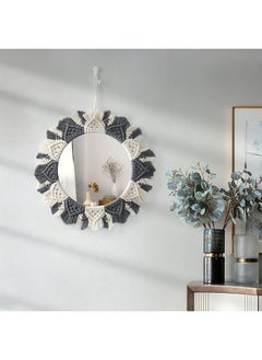 Boho Macrame Round Hanging Mirror Bohemian Wall Décor 38 Cm - pzsku/Z35F85B0FE40B702B68EAZ/45/_/1720522903/0c74d3b4-fc1b-485b-8db8-1c4d62d4b879