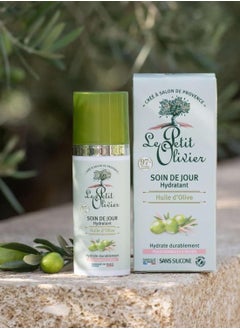 LE PETIT OLIVIER Le Petit Olivier Moisturizing Day Skin Care - Enriched with Olive Oil - Soothes and Hydrates Skin - Made with Natural Origin Ingredients - Silicone Free - Normal to Dry Skin - 1.6 oz Moisturizer  - Image 3