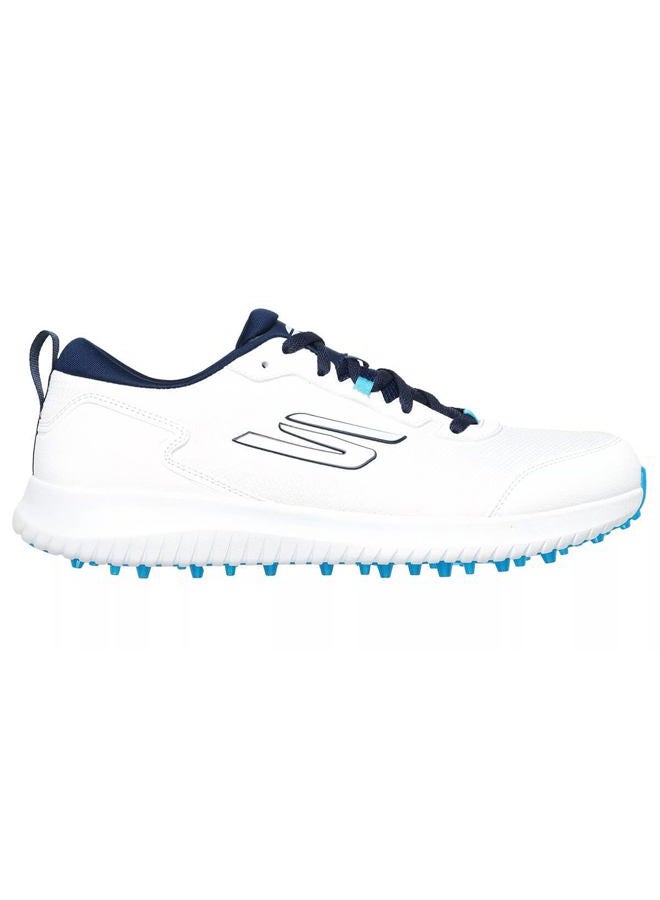 SKECHERS Men's Max Fairway 4 Lightweight Spikeless Golf Shoe Sneaker, White/Navy, 11.5 - Image 5