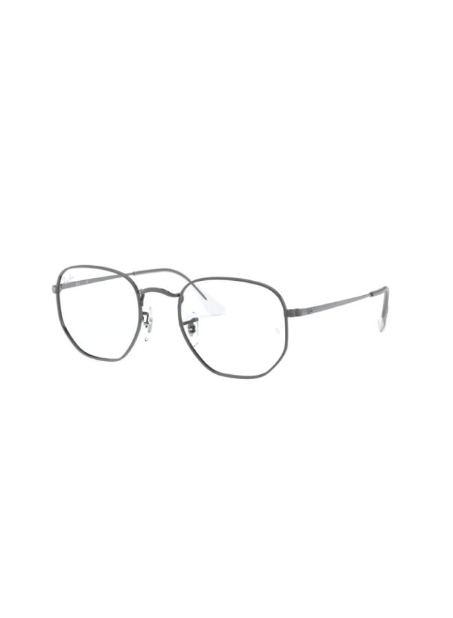 Ray-Ban Men Oval Shape Plastic Eyeglass Frames 2502 - Lens Size: 51 Mm - Gunmetal - Image 1