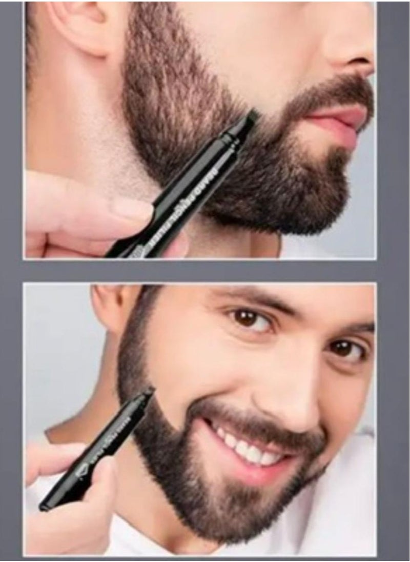 Generic Original Beard Pencil for Defining Chin Gaps Black Large  - Image 2