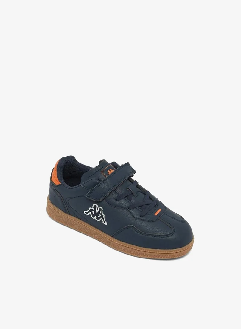 Kappa Boys Logo Hook & Loop Sneakers