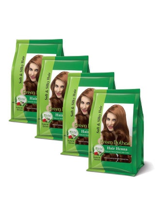 Hair Henna Natural Henna Based Hair Color ;Natural Brown; 125Gm (Pack Of 4) - pzsku/Z35F8A20AFD7B2D601BE3Z/45/_/1696390292/ac0e3041-4a3a-4c69-a074-63b9553d8b3b