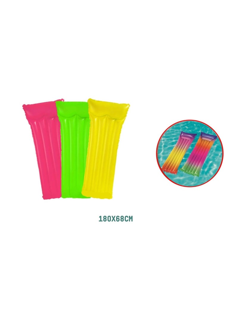 انتكس بساط عائم قابل للنفخ 180×68 سم 3 قطع