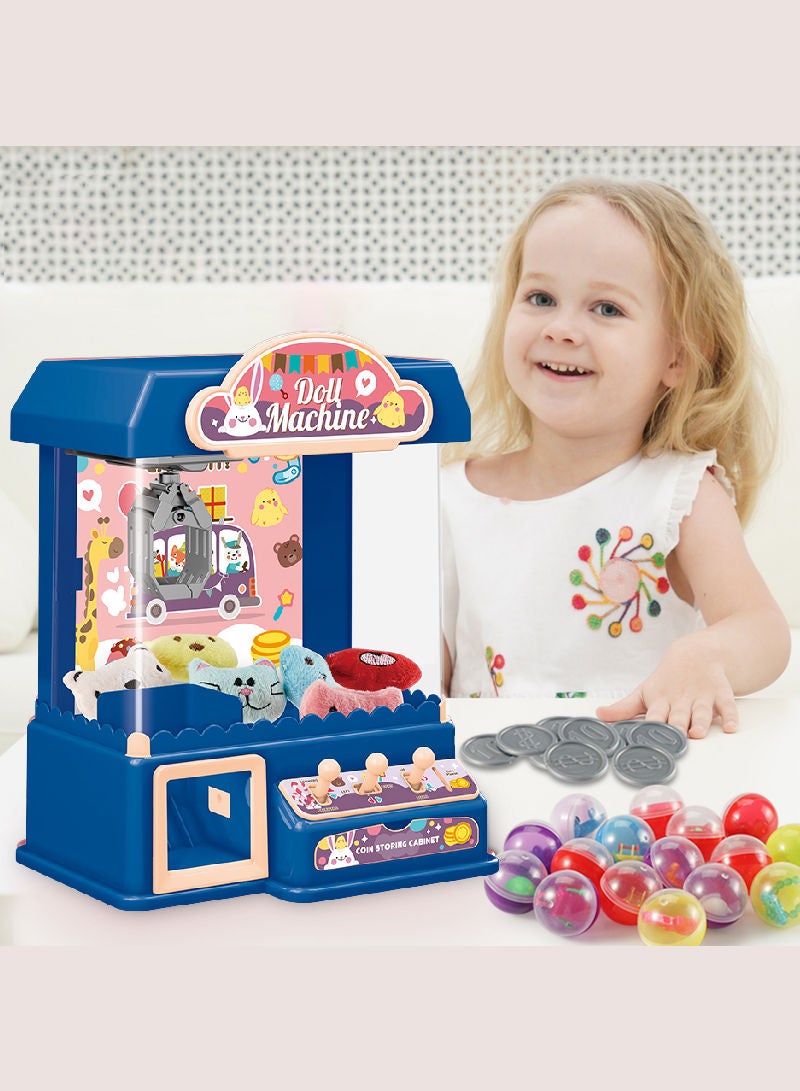 Sharpdo Electronic Doll Machine for Kids, DIY Mini Claw Machine with Music, Light and Candy Grabber for Home Parties, Boys and Girls Fun and Cool Toys Galore Gift - Image 3