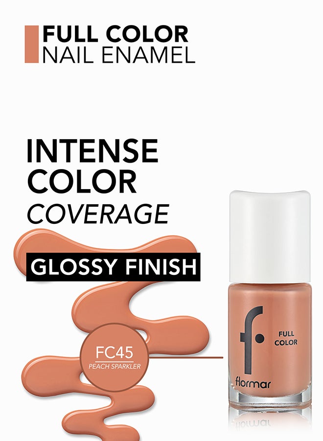 flormar Full Color Fcne-45 Peach Sparkler - Image 5