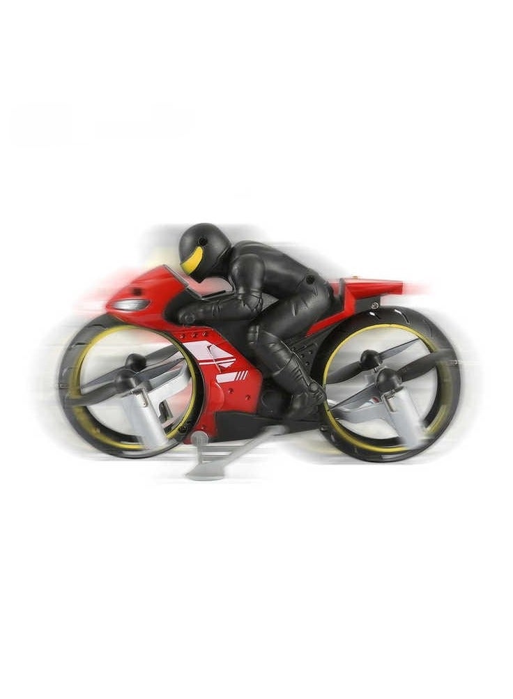 Remote Control Motorcycle Toy – 2.4GHz Electric Mini Flying Motorbike with Light-Up Wheels, 360° Rotating Drift Stunt, Land & Air RC Motorcycle for Kids, Rechargeable Stunt Bike - Image 4