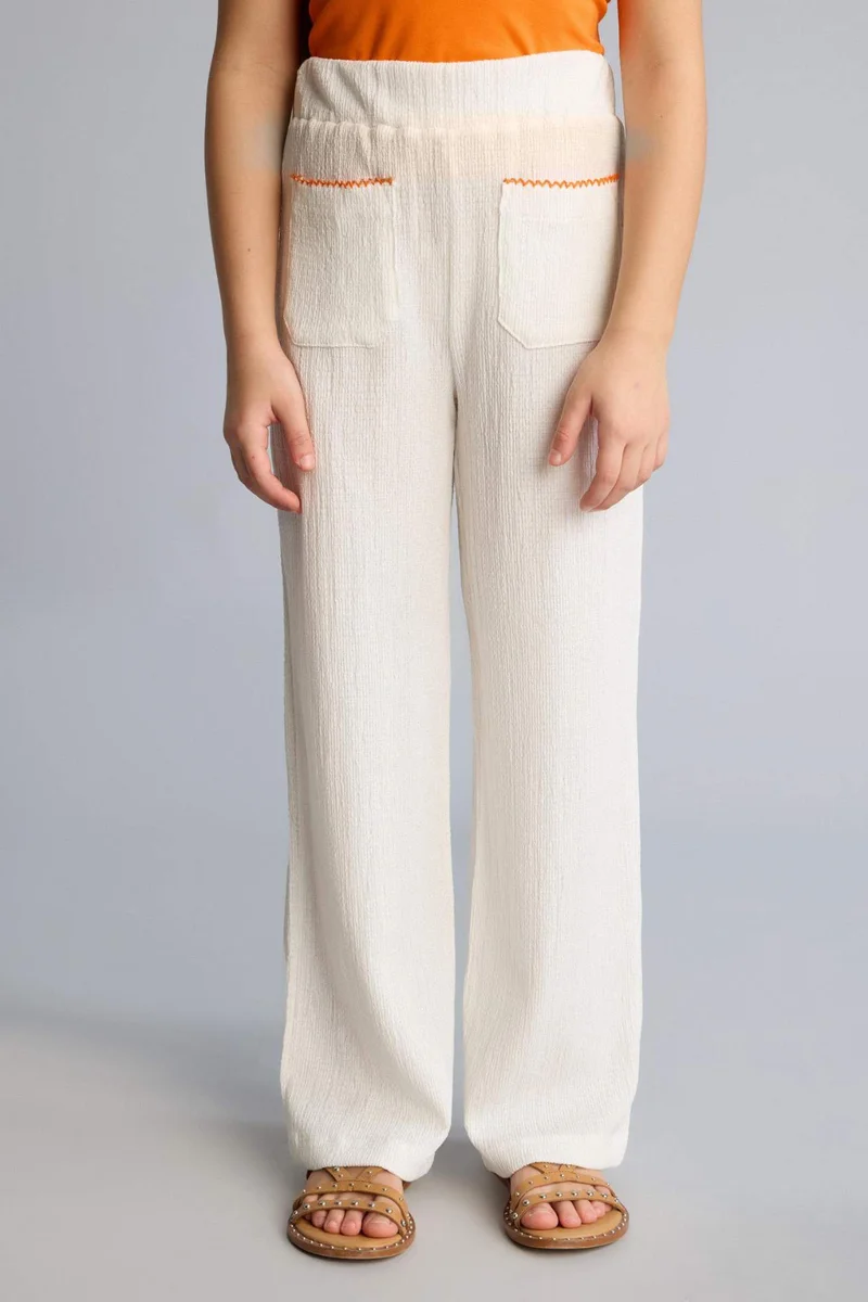 ديفاكتو Girl Wide Leg Trousers