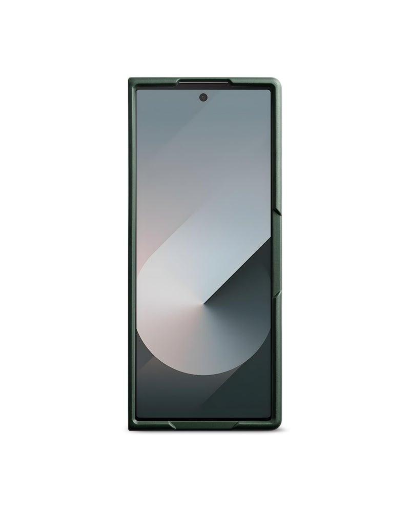 DailyObjects Green Air Skin Slim Case Cover for Galaxy Z Fold 7 | Polycarbonate TPU Slim Back Cover | Anti Shock, Scratch Resistant | Sturdy Design | Full Body Protection | Wireless Charging - Image 3