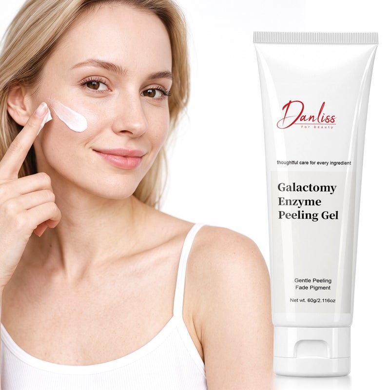 Danliss Lactobionic Acid Enzyme Gentle Exfoliating Gel 60g - Gentle Exfoliation and Brightening, Portable Tube - Image 1