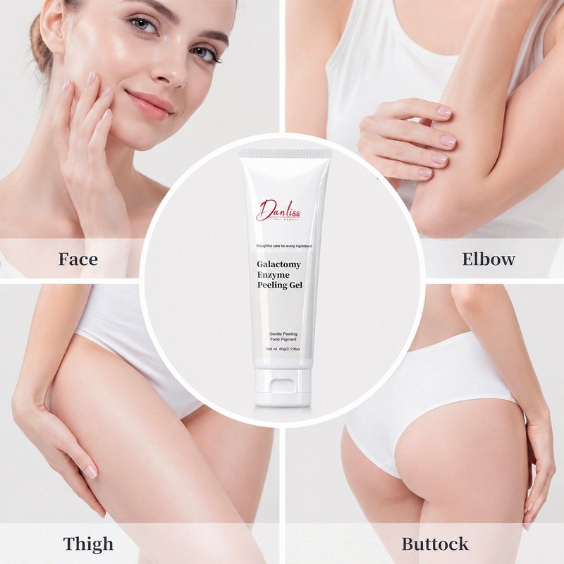 Danliss Lactobionic Acid Enzyme Gentle Exfoliating Gel 60g - Gentle Exfoliation and Brightening, Portable Tube - Image 4