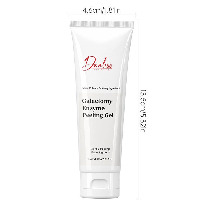 Danliss Lactobionic Acid Enzyme Gentle Exfoliating Gel 60g - Gentle Exfoliation and Brightening, Portable Tube - Image 5