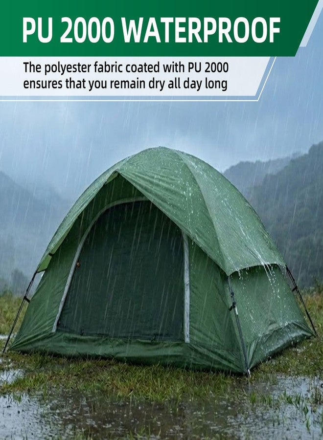 Clostnature Vela Camping Tent for 2 Person, 4 Person, 6 Person - Waterproof Two Person Tents for Camping, Small Easy Up Tent for Family, Outdoor, Kids, Scouts in All Weather and All Season by Clostnature - Image 2