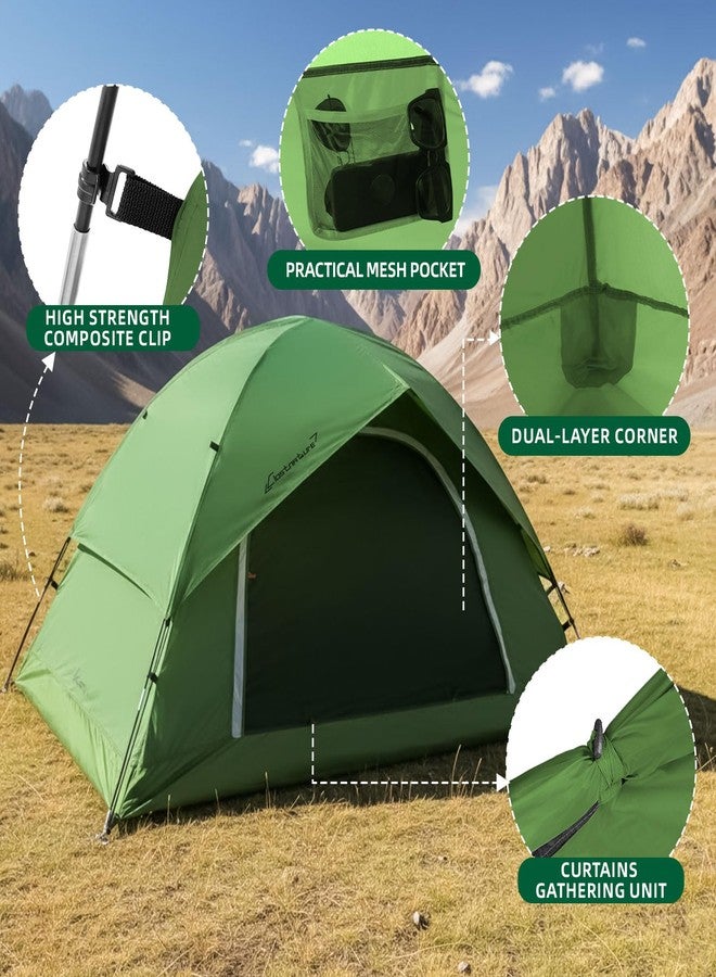 Clostnature Vela Camping Tent for 2 Person, 4 Person, 6 Person - Waterproof Two Person Tents for Camping, Small Easy Up Tent for Family, Outdoor, Kids, Scouts in All Weather and All Season by Clostnature - Image 4