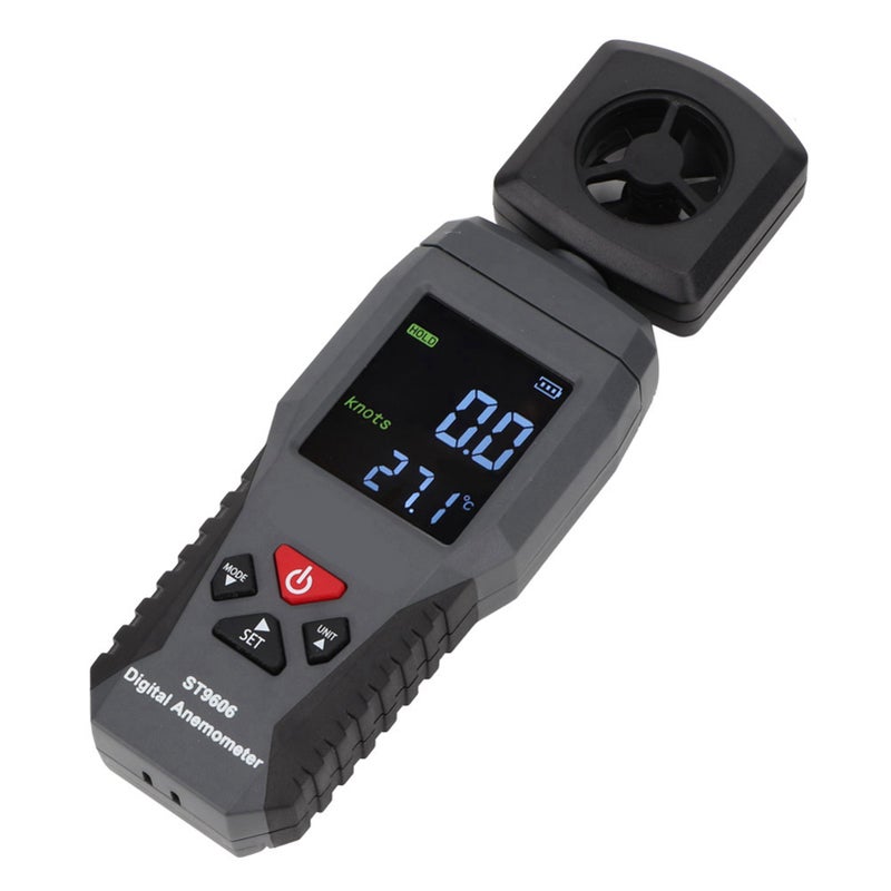 Wind Speed Meter: 0.3-30 M/s Range, Multi-Unit Conversion - Data Retention With Max Min Avg Values, Wind Speed Alarm for Outdoor Monitoring, Weather Testing, Industrial Use - Image 3