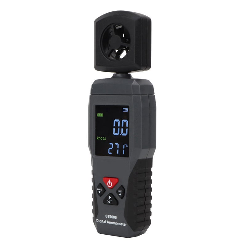 Wind Speed Meter: 0.3-30 M/s Range, Multi-Unit Conversion - Data Retention With Max Min Avg Values, Wind Speed Alarm for Outdoor Monitoring, Weather Testing, Industrial Use - Image 2