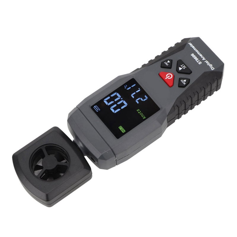 Wind Speed Meter: 0.3-30 M/s Range, Multi-Unit Conversion - Data Retention With Max Min Avg Values, Wind Speed Alarm for Outdoor Monitoring, Weather Testing, Industrial Use - Image 4