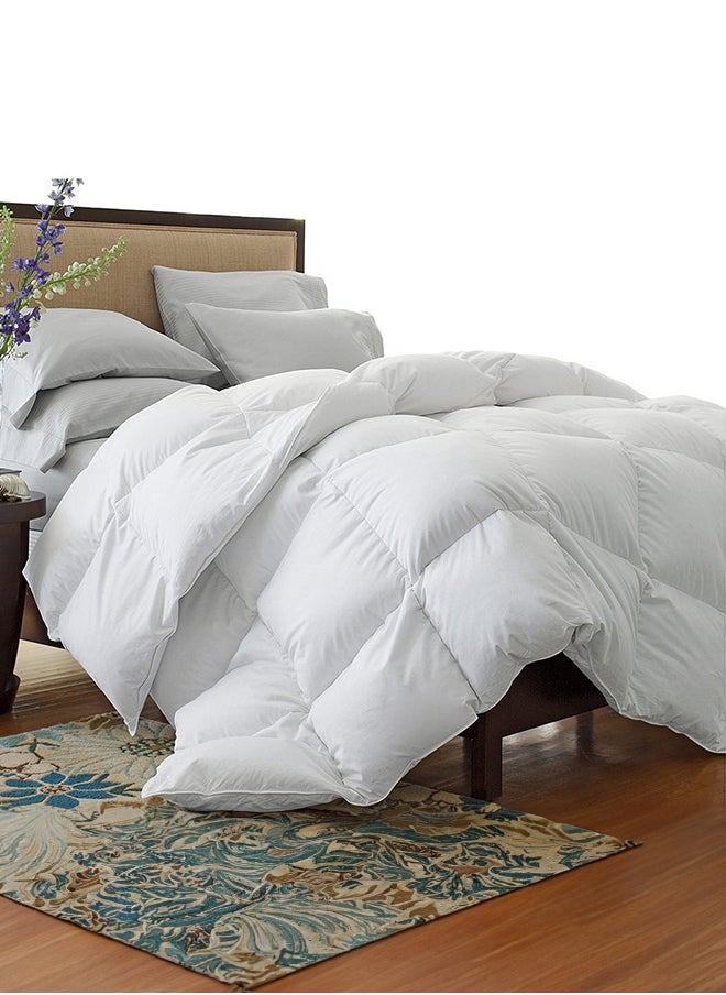 In-House Duvet Filler Microfiber Soft & Lightweight - 240x190 cm - White  - Image 1