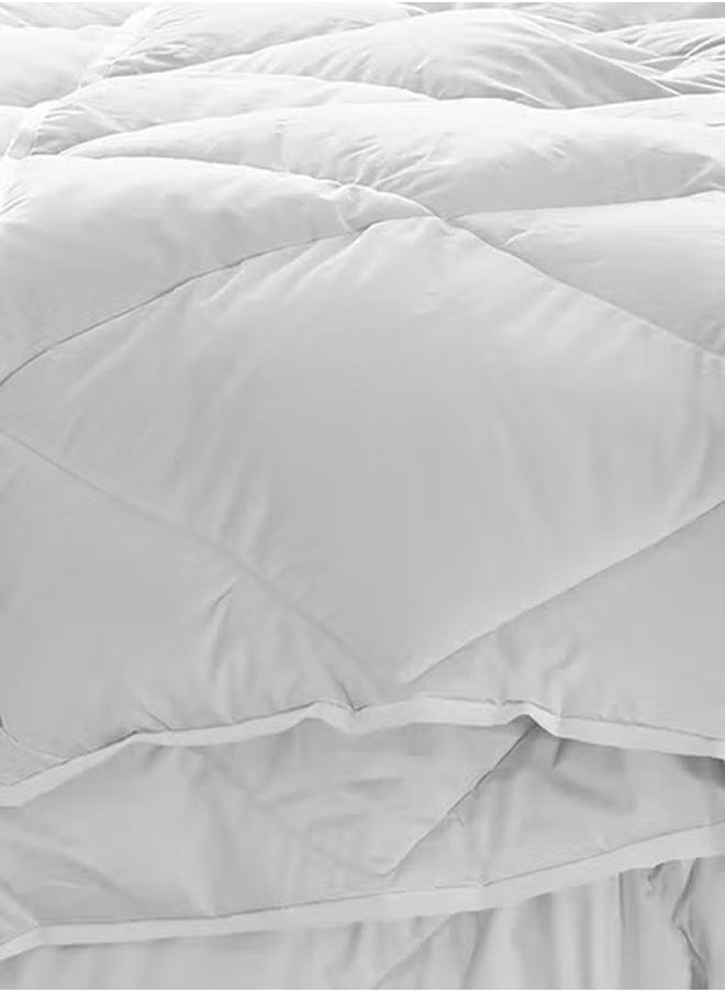 In-House Duvet Filler Microfiber Soft & Lightweight - 240x190 cm - White  - Image 5