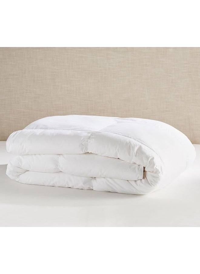 In-House Duvet Filler Microfiber Soft & Lightweight - 240x190 cm - White  - Image 4