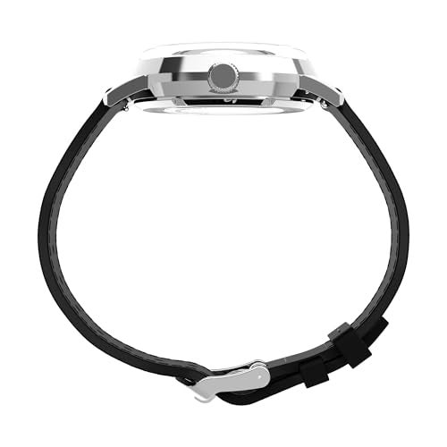 TIMEX ساعة تيمكس للرجال مارلين 40 مم - أسود بقطعتين مع إطلاق سريع بقرص أخضر وحالة من الفولاذ المقاوم للصدأ - Image 2