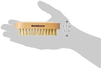 Manicare Plastic Nail Brush Hygienic Hand Fingertip Nail Cleaning Brush Scrubbing Brush To Clean Under Nail Dirt Grime And Grease Firm Strong Bristles Fingernails Toenails Home Garden Salon - Image 5