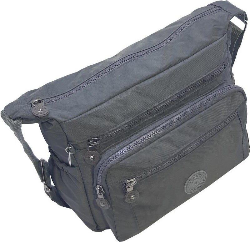 Baginn Klinkir Women's Messenger Bag Multi-Pocket Crossbody Rain Resistant Fabric  - Image 2